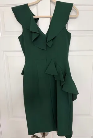 Gianni Bini Semi Formal Dress Green thumbnail 2