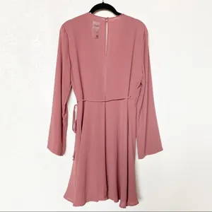Lush Elly Wrap Dress Withered Rose Size Medium thumbnail 13