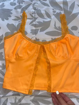 Amazon Orange Crop Top thumbnail 3
