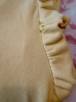 ZARA Yellow Crop Top thumbnail 5