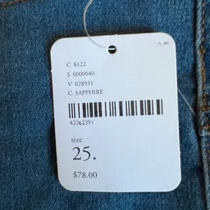 NWT Free People size 25‎ flared jeans thumbnail 9