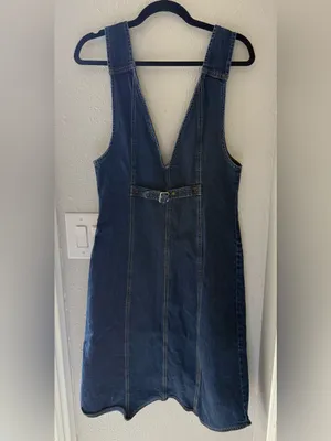 Pilcro Denim Vest Midi Dress thumbnail 7