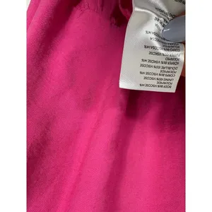 Anthropologie Maeve Marlene Tiered Maxi Dress Medium Pink Oversized Sleeveless thumbnail 6