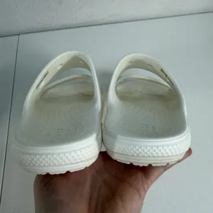 Crocs Mens 8 Womens‎ 10 Classic Sandal Two Strap Slide Unisex Comfort Sandal thumbnail 9