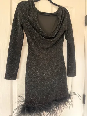 Little black dress long sleeve thumbnail 4