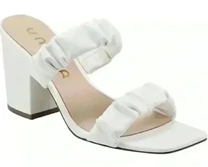 Unisa Womens Cyla‎ Slide Sandal - White thumbnail 1