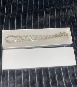 Dillard's Braided Silver Necklace thumbnail 2