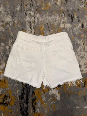 NWT We The Free People Maggie White Distressed Shorts size 26 thumbnail 4