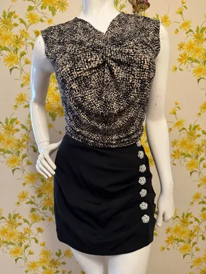 Ann Taylor twist front blouse size S thumbnail 3
