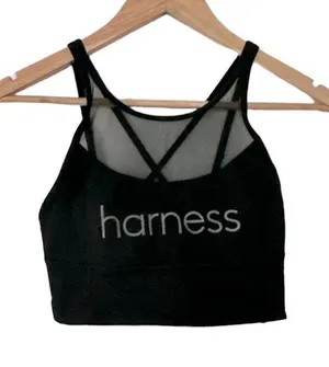 Lululemon Clip In Long Line Black Sports Bra 2 Harness thumbnail 1
