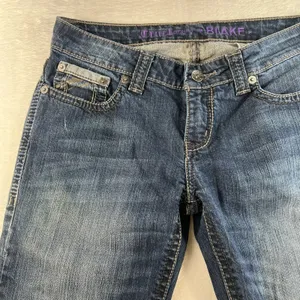 Cruel Denim 13 30L‎ Blake Jeans Blue Bootcut Stretch Western Distressed Rocky thumbnail 3