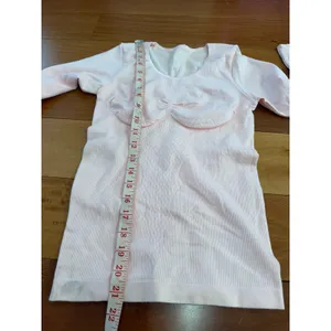 Unbranded Thermal Underwear Set Women Pink Ribbed Long‎ Sleeve Leggings Small thumbnail 4