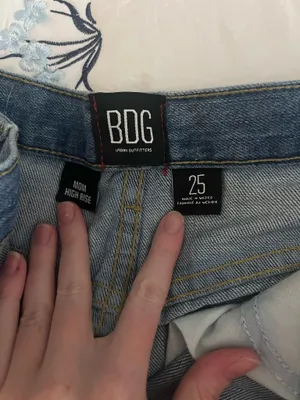 BDG Jean Shorts Urban Outfitters High-Rise Mom Denim thumbnail 6