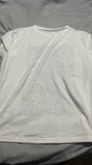 Shein T-Shirt White Graphic thumbnail 4