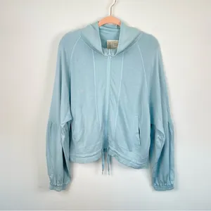Anthropologie Saturday Sunday oversized Zip-Up Sweatshirt thumbnail 2
