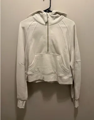 Lululemon Cropped Oversized Scuba Hoodie Half-Zip thumbnail 1
