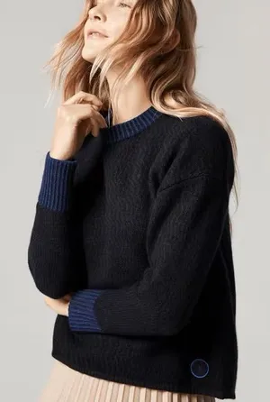 Allbirds Merino Wool The Jumper Natural Black Sweater thumbnail 1