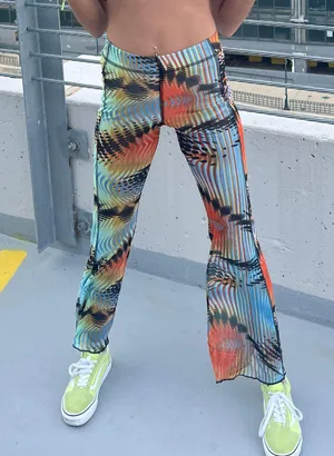 Forever 21 Mesh Rave Pants thumbnail 5