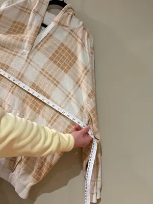 Aerie Oversized Plaid Fleece Hoodie thumbnail 5