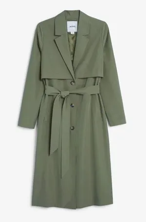 Monki Soft‎ Trench Coat thumbnail 1
