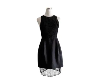 Keepsake The Label Reunion Black Lace Open Back High Low Mini Dress NWT M thumbnail 4