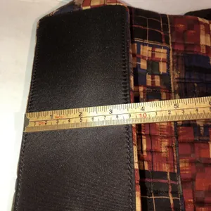 Donna Sharp Multicolor Quilted Shoulder Bag Outer And Inner Pockets Brown Red thumbnail 11