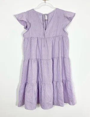 LULUS PERFECT PICNIC Gingham Tiered dress thumbnail 7