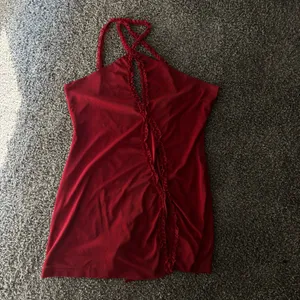 Peppermayo Red Open Cut Mini Dress thumbnail 4