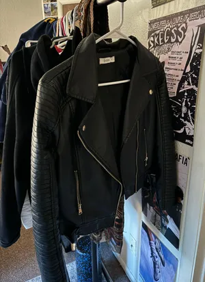 Dish Leather Jacket Black Size XXS thumbnail 1