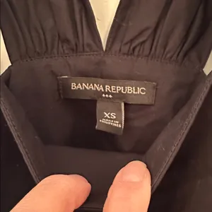 Banana‎ Republic Elegant Black Tiered Dress size XS EUC thumbnail 2