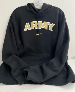 Nike “Army” Black Hooded Sweatshirt thumbnail 2