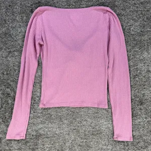 Hollister Must Have Collection Cropped Ribbed Long Sleeve Sz S thumbnail 8