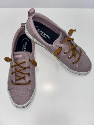 Sperry Crest Vibe Elastic Slip On Sneaker Shoe Women's Size 8M Lilac STS88212 thumbnail 2
