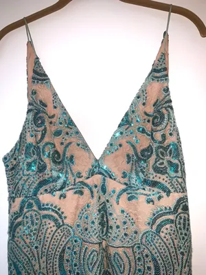 Free People Night Shimmers Mini Dress thumbnail 5