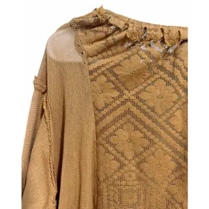Free People Mae Tunic Top Ruched Pleated Blouse Russet Orange Women's Size XS‎ thumbnail 8