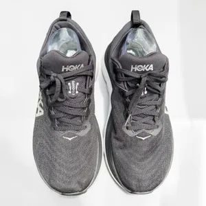Hoka Gaviota 5 Wide Womens 11D Black White Stability Running Shoes 1134270 BWHT thumbnail 4