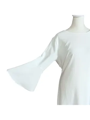 Lulus Last Love Song White Tie-Waist Short Dress Juniors Size Large thumbnail 6