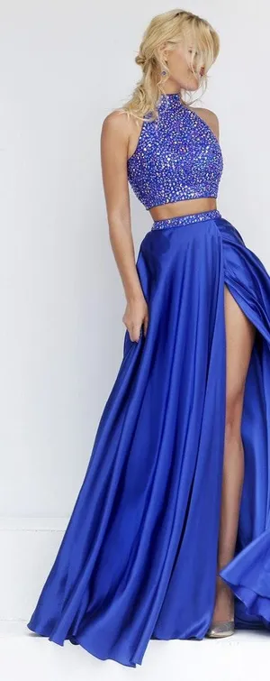 Sherri Hill Two Piece Prom Dress thumbnail 2