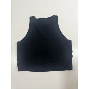 Nike Sportwear Heritage Tank Women's Crop Vest Top Size M Black thumbnail 4