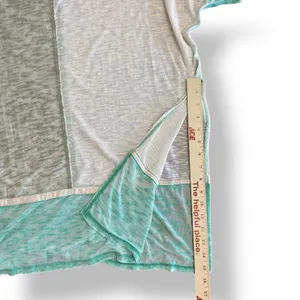 Free People We‎ The Free Charleston Color Block Oversized Tunic Womens Size S thumbnail 4