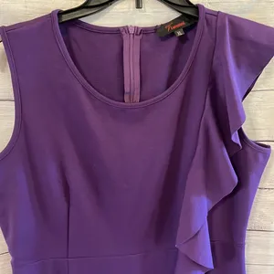 Viwenni Purple Dress NWT Size XL thumbnail 3