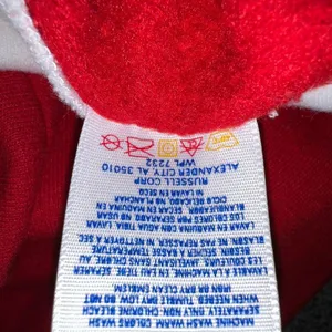 Vtg 80s Jerzees ugly Christmas sweatshirt single stitch/faux turtleneck Sz Large thumbnail 6