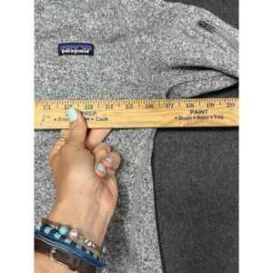 Better Sweater PATAGONIA 1/4 Zip‎ Fleece Lined Knit Heather Grey Small Gorpcore thumbnail 7