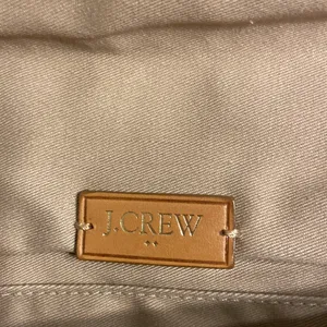J.Crew 100% Leather Purse /Clutch tan/ brown color excellent condition thumbnail 13