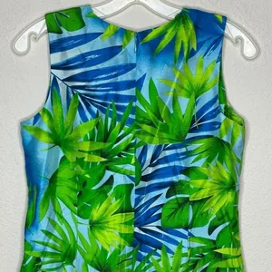 Vintage Moda Seta‎ Silk Sleeveless Dress thumbnail 2