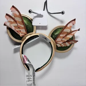 Disney Parks Wakanda Forever Mickey Ears Headband Black‎ Panther Limited Release thumbnail 3