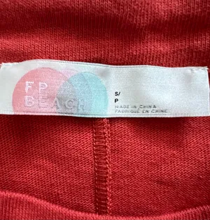 Free People Beach NWT Sz S Boho Lace-Up Midi Dress Terracotta Rust Cotton thumbnail 7