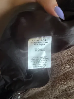 Outcast Clothing Mini Dress Black thumbnail 8
