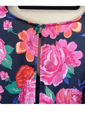 Francesca's mi ami Seth floral babydoll dress. Size XL. thumbnail 7