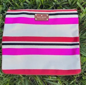 Kate Spade New York Adrianne Oak Island Stripe Clutch thumbnail 1